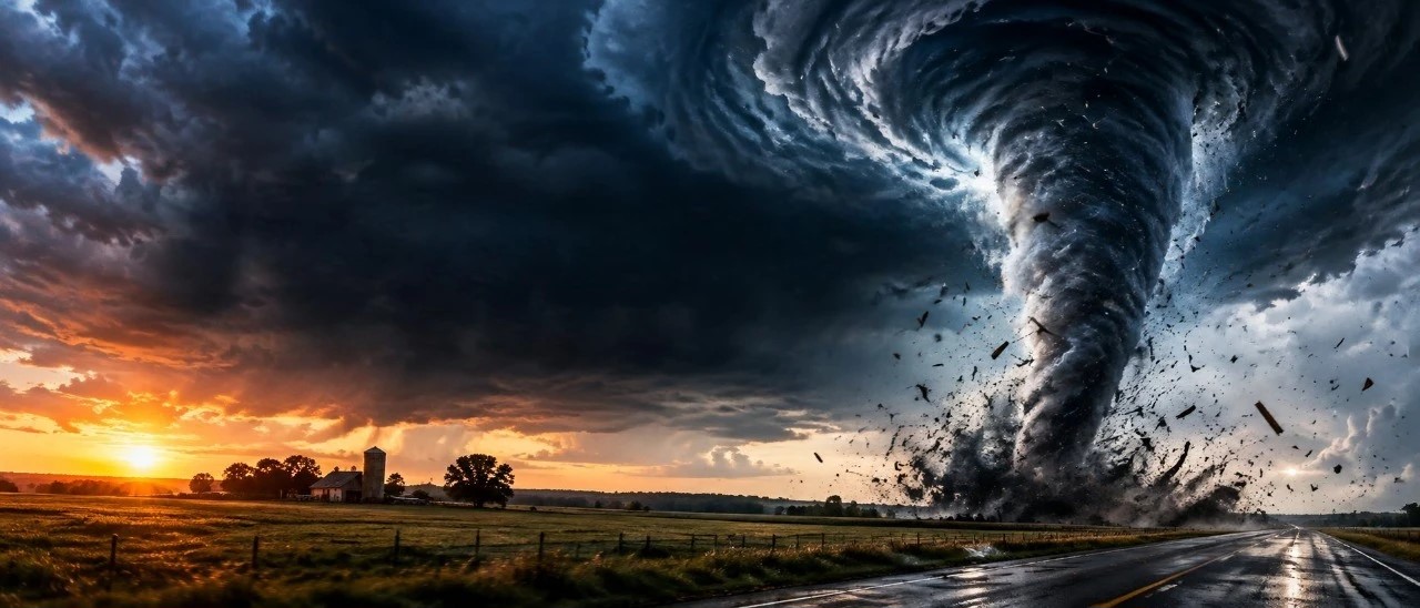 tornado world